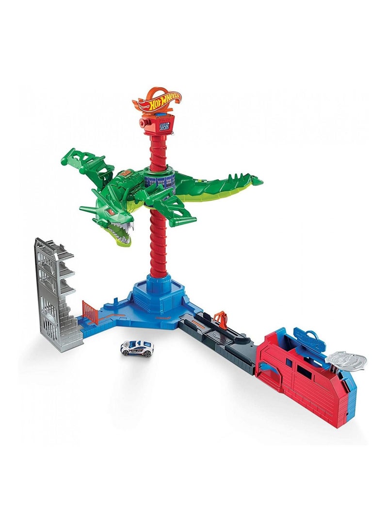 HotWheels City Air Attack Dragon Playset