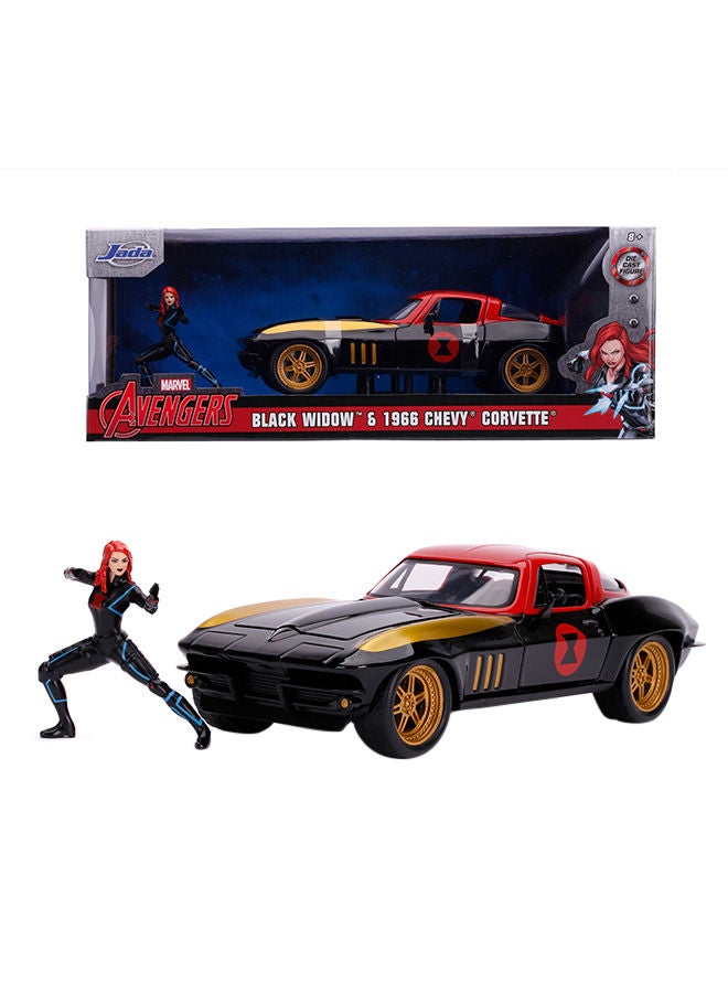 Marvel Black Widow 1966 Chevy 1:24
