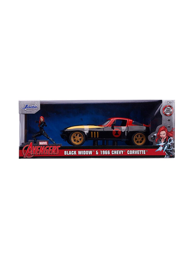 Marvel Black Widow 1966 Chevy 1:24
