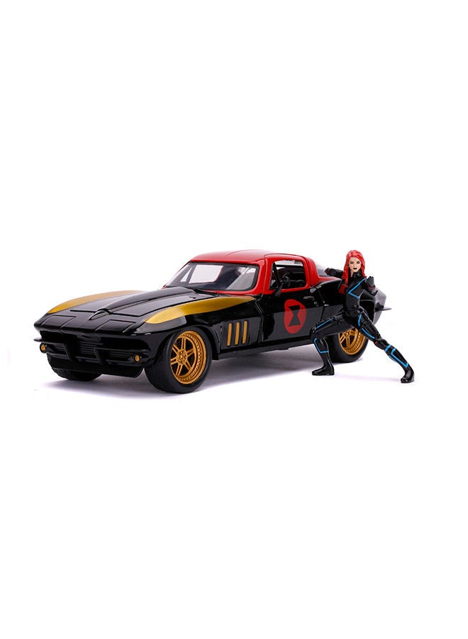 Marvel Black Widow 1966 Chevy 1:24