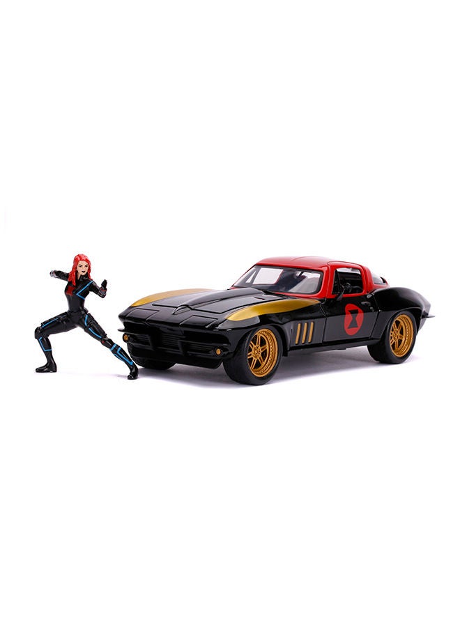 Marvel Black Widow 1966 Chevy 1:24