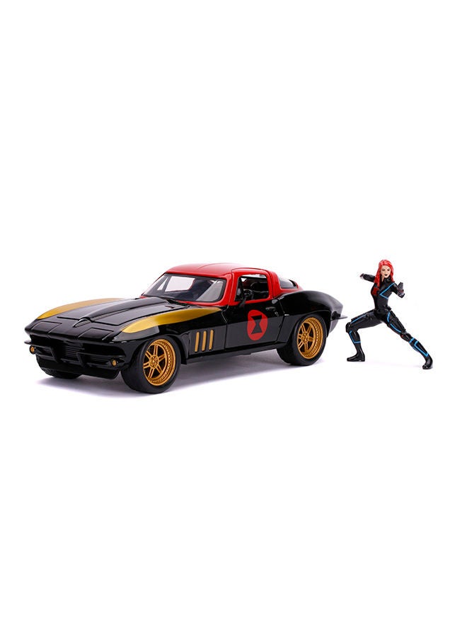 Marvel Black Widow 1966 Chevy 1:24