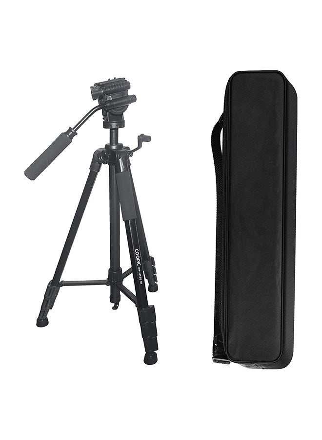 VT05 III Foldable Tripod With Max 190 cm Black