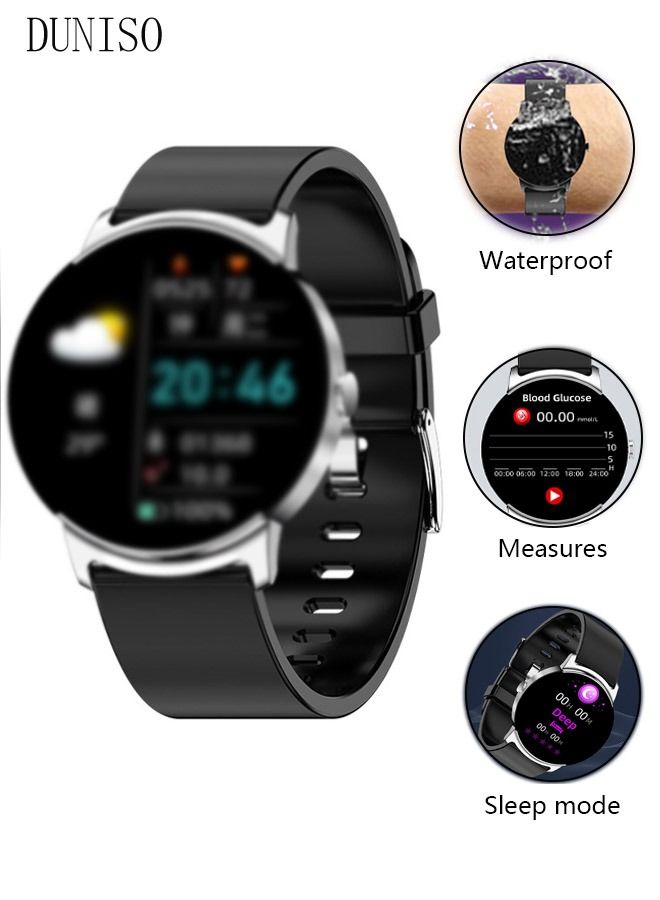 Smart Watch for Men and Women Fitness Tracker IP68 Waterproof Smartwatch for Android iOS Phones 1.32