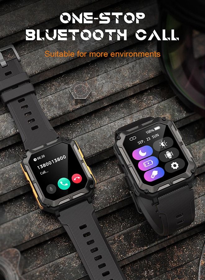 Smart Watch for Men and Women Fitness Tracker IP68 Waterproof Smartwatch for Android iOS Phones 1.83