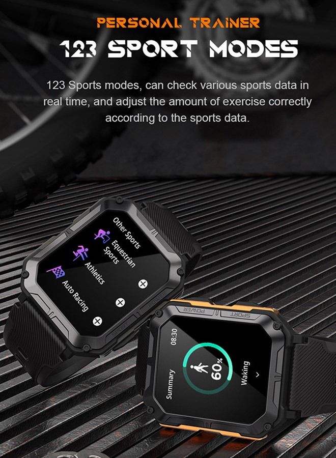 Smart Watch for Men and Women Fitness Tracker IP68 Waterproof Smartwatch for Android iOS Phones 1.83