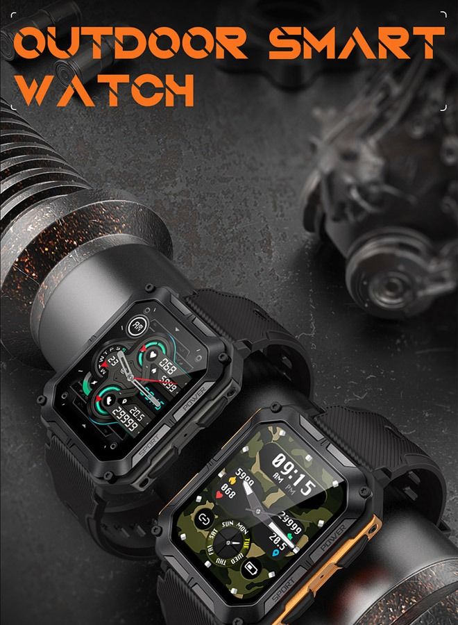 Smart Watch for Men and Women Fitness Tracker IP68 Waterproof Smartwatch for Android iOS Phones 1.83