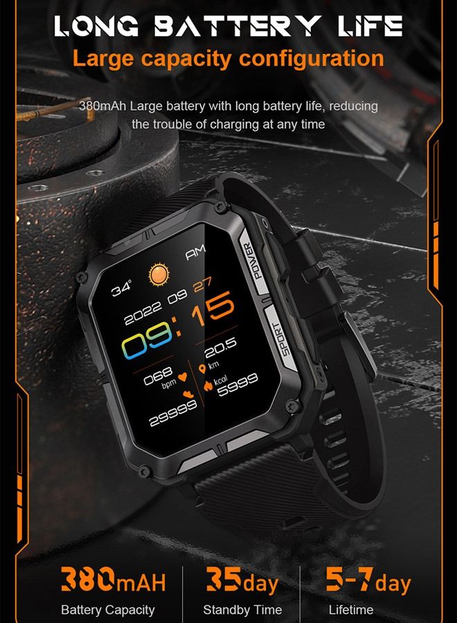 Smart Watch for Men and Women Fitness Tracker IP68 Waterproof Smartwatch for Android iOS Phones 1.83