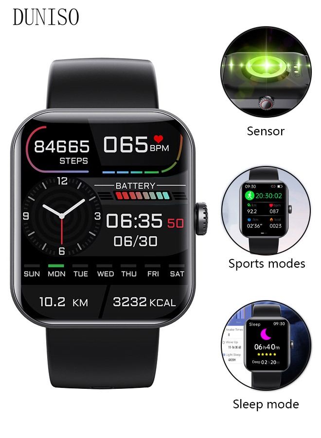 Smart Watch for Men and Women Fitness Tracker IP67 Waterproof Smartwatch for Android iOS Phones 1.91