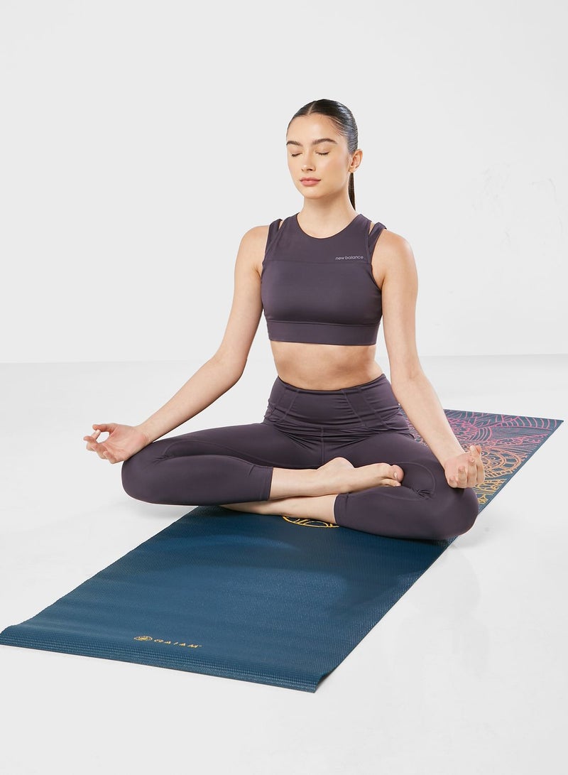 4Mm Classic Printed Vivid Zest Yoga Mat