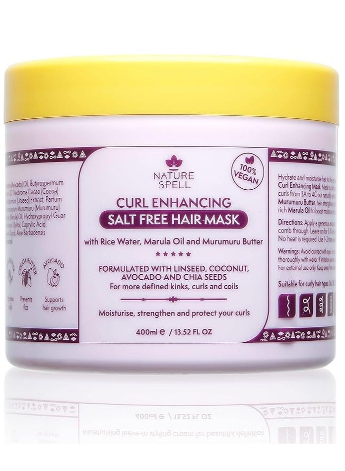 Nature Spell Curl Enhancing Salt-Free Hair Mask,