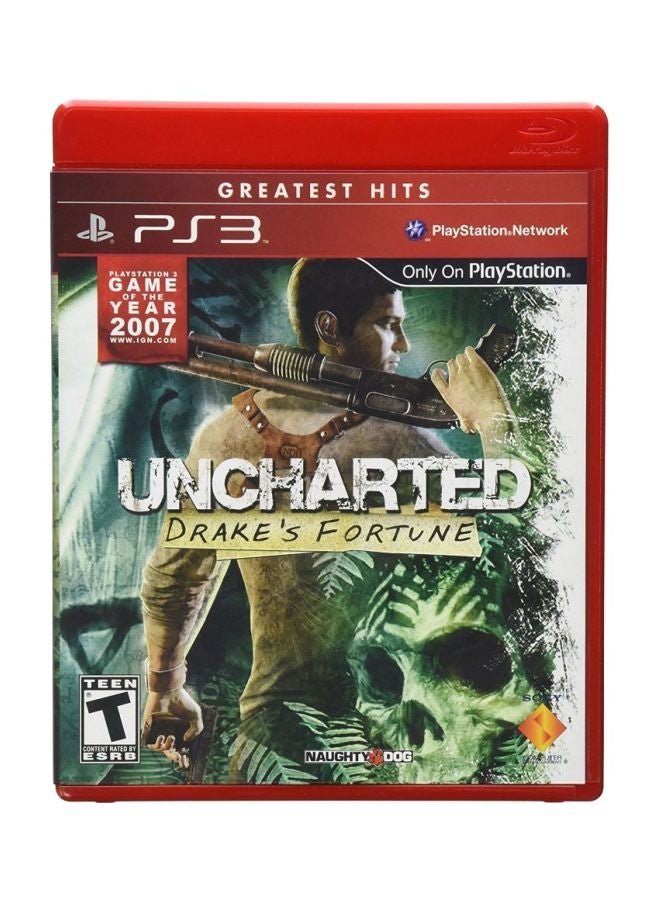 Uncharted: Drake's Fortune (Intl Version) - Action & Shooter - PlayStation 3 (PS3)