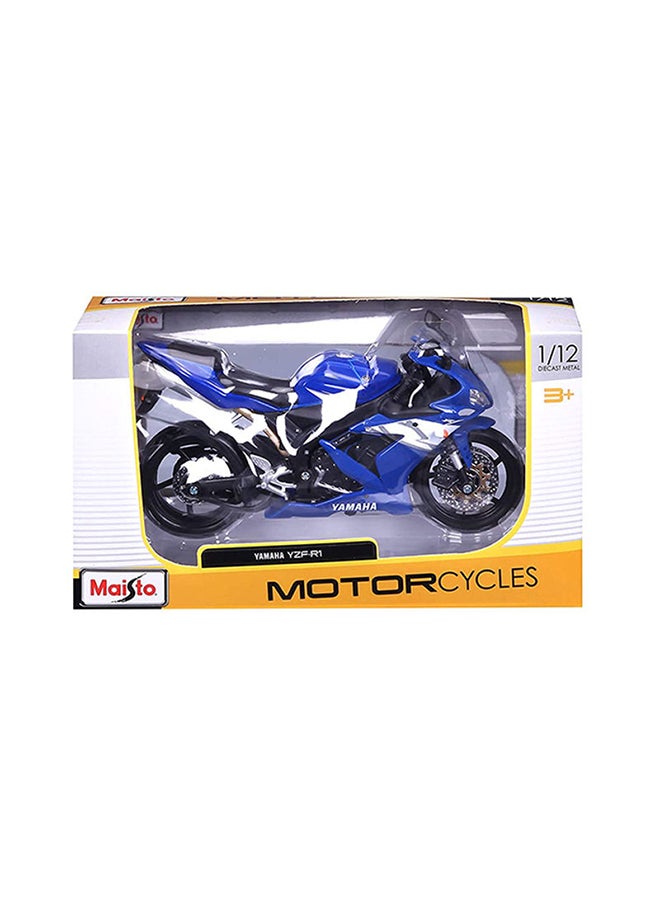 Super Quality Yamaha Yzf-R1 Scaled Motorcycle Model Vehicle Toy For Kids 22x8x13cm