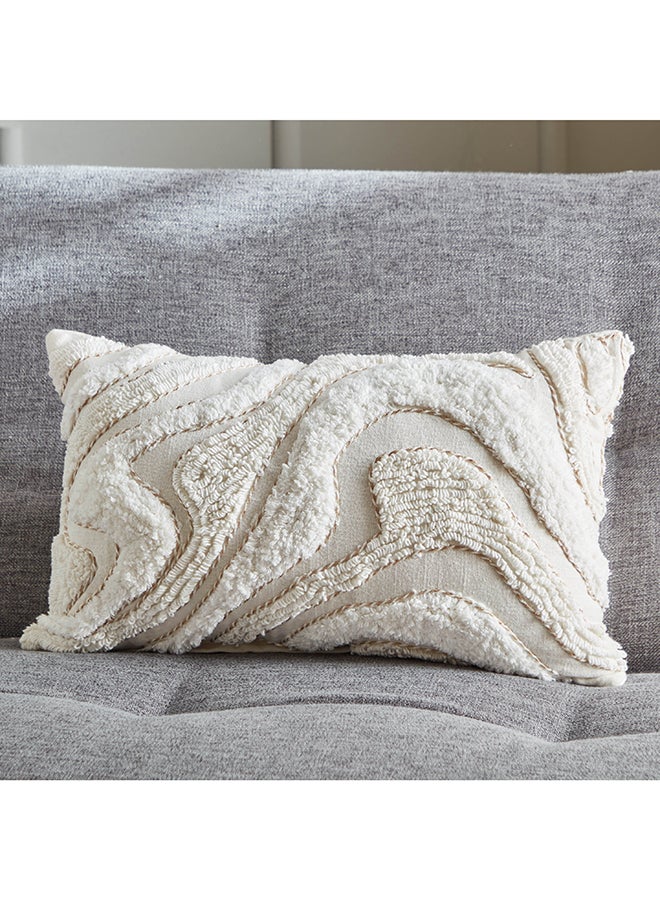 Petra Tufted Filled Cushion 50 x 30 cm