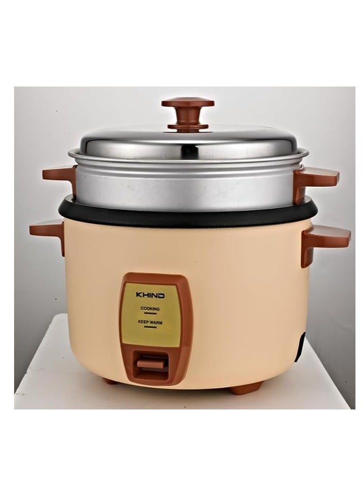 Rice Cooker With Teflon Coated Aluminium Pot 1.8 L 480 W RC918T Cream Magnolia
