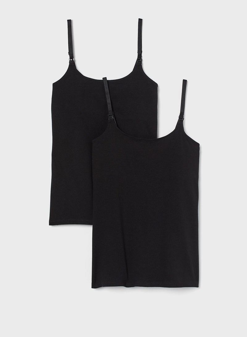 2 Pack Strap Top