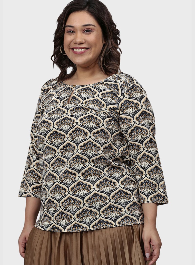 Printed Blouse