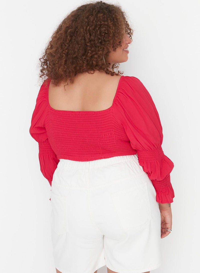 Square Neck Crop Top