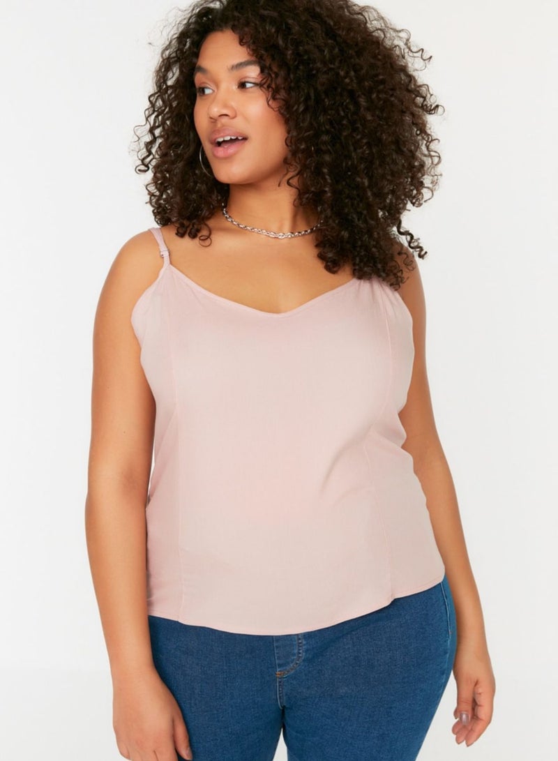 V-Neck Strappy Top