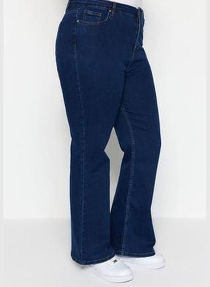 Indigo High Waist Flare Jeans