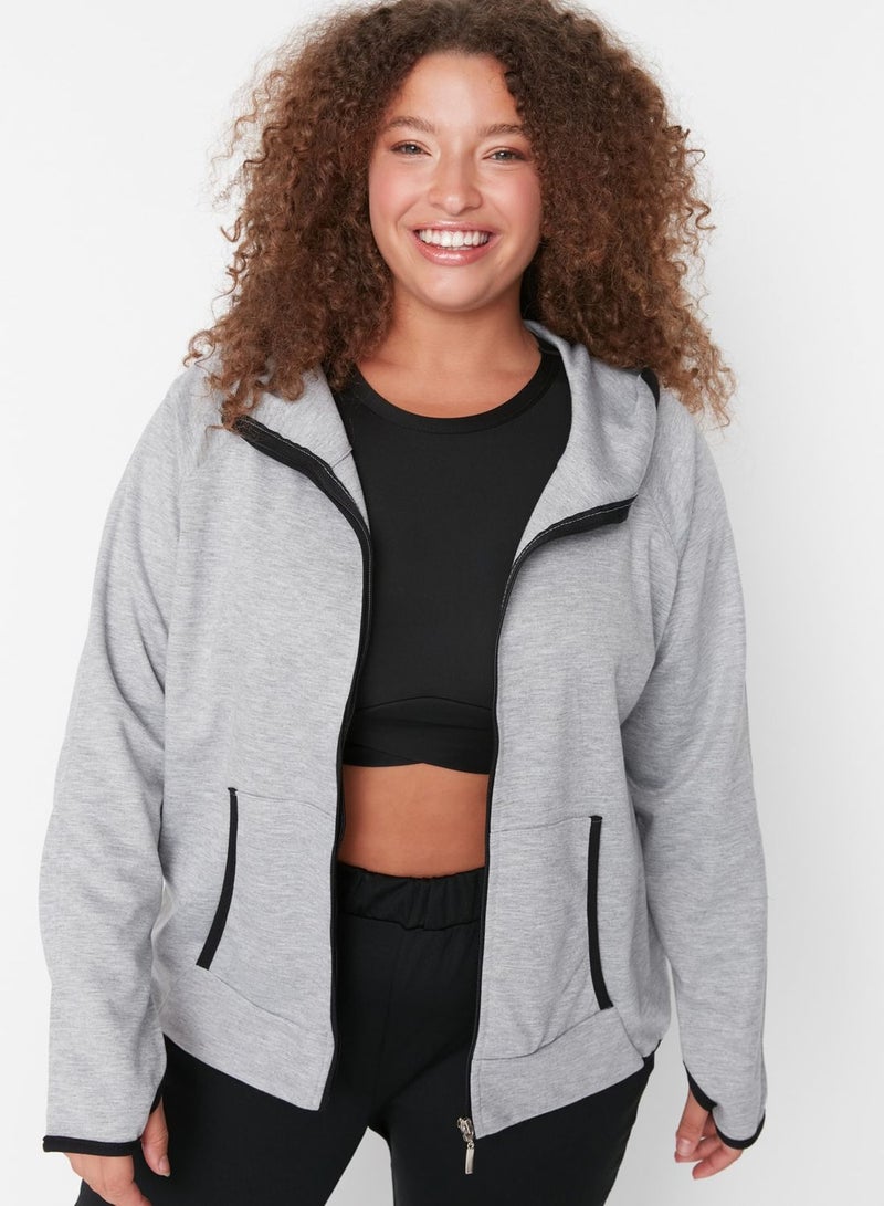 Hooded Detailed Sweatshirt