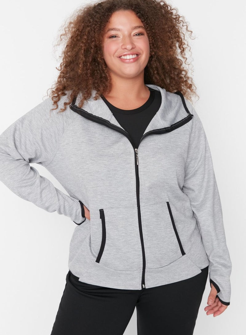 Hooded Detailed Sweatshirt