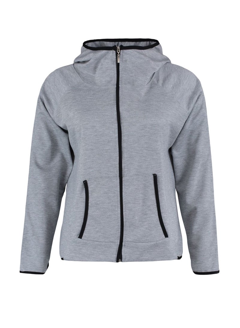 Hooded Detailed Sweatshirt