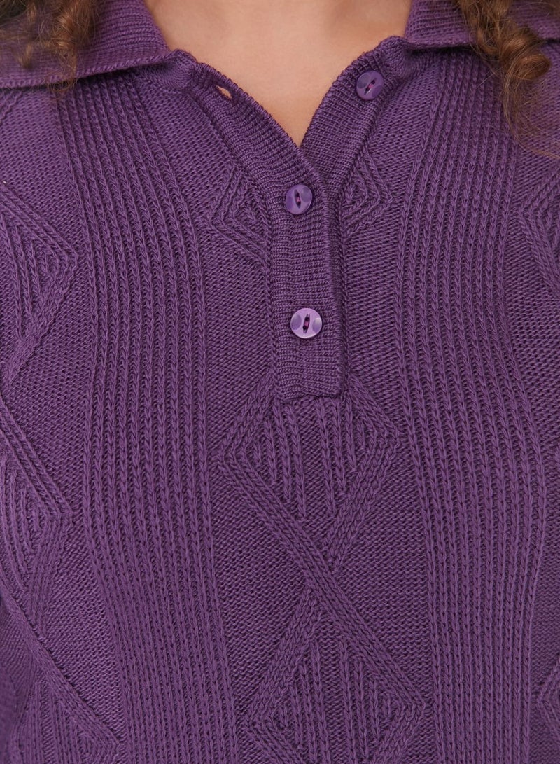 Polo Knitted Sweater