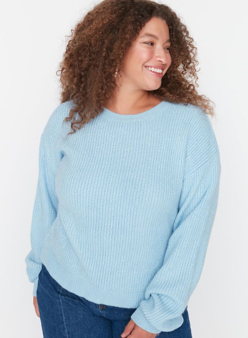 Crew Neck Knitted Sweater