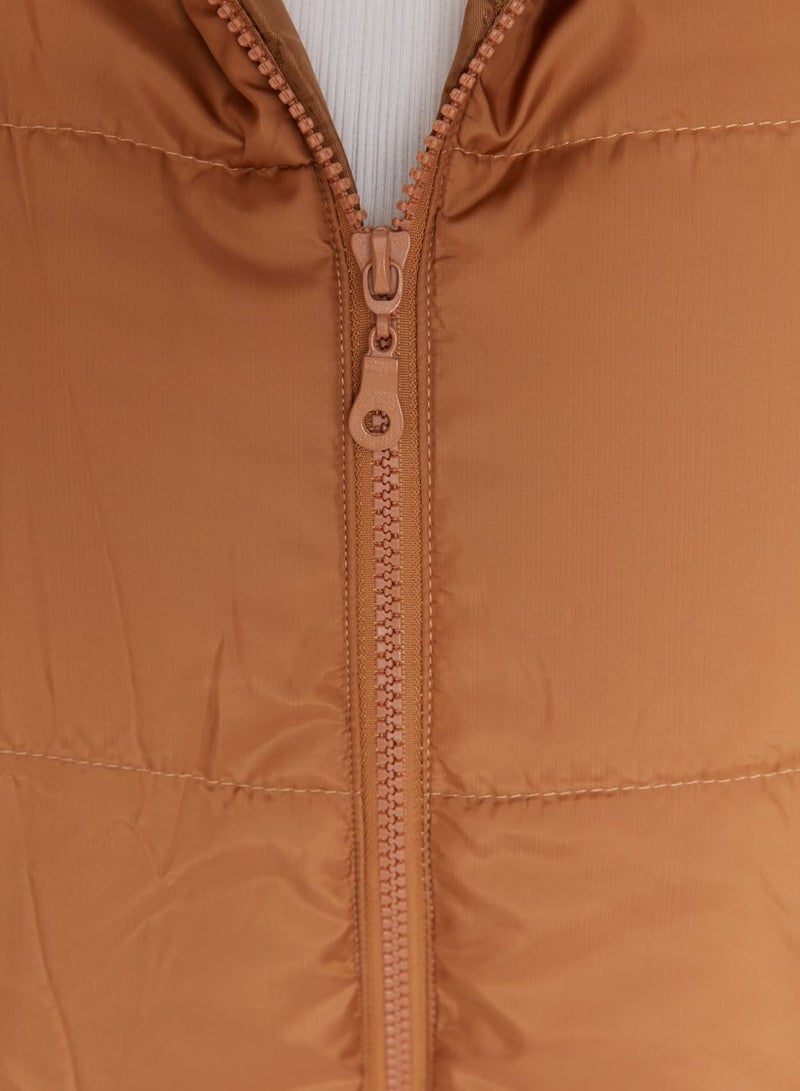 Zip Through Hooded Jacket