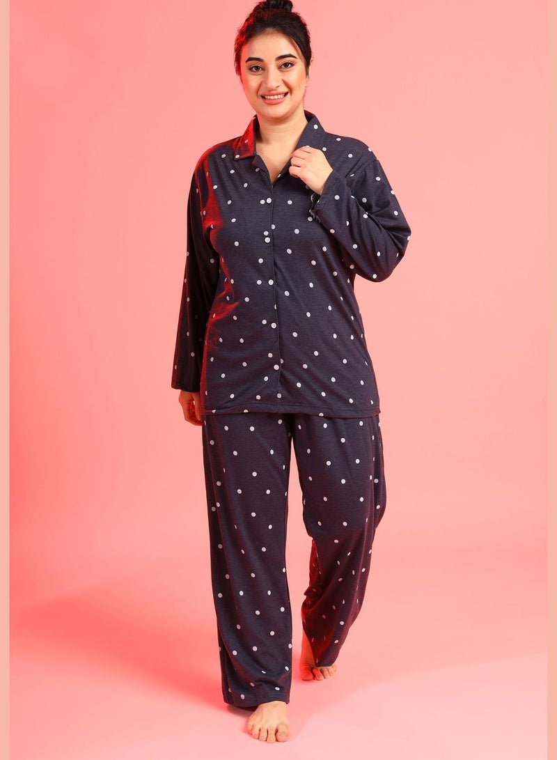 Printed Pyjama Set