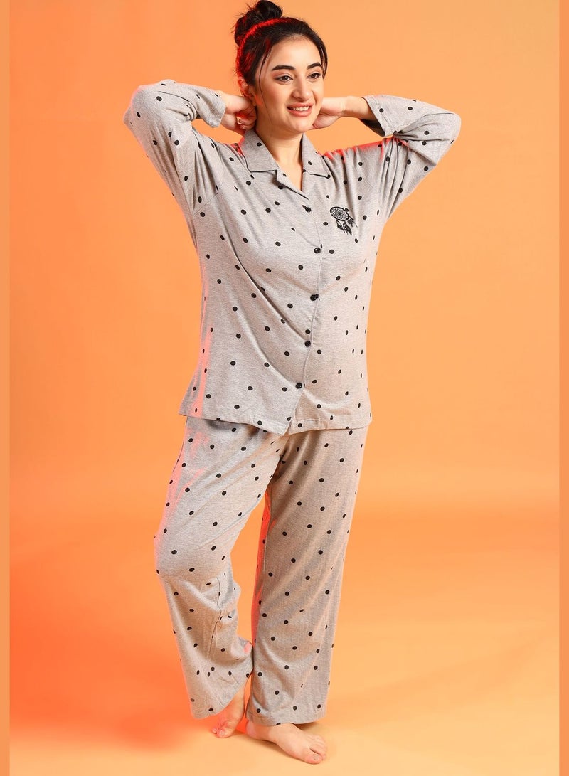 Printed Pyjama Set