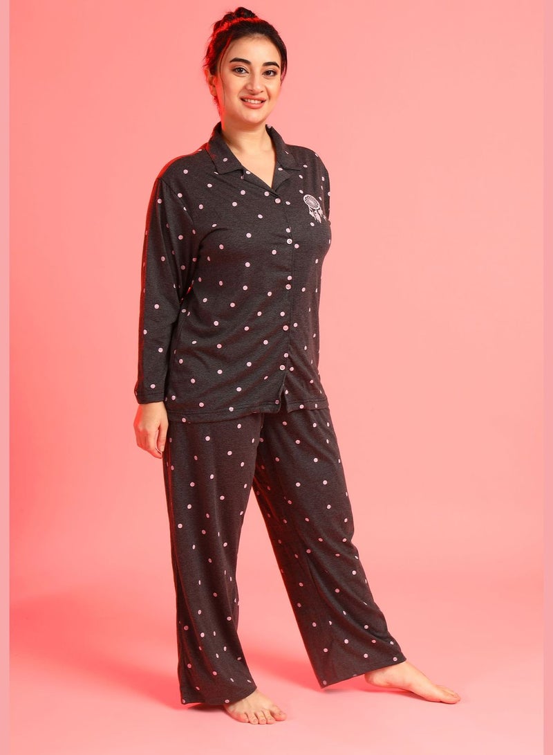 Printed Pyjama Set