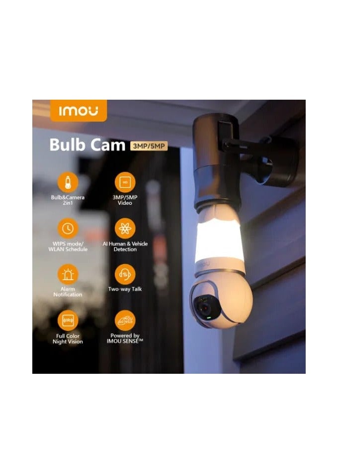 Imou 2K 3MP Smart Wireless Security Camera, Full Color Night Vision, Two-way talking