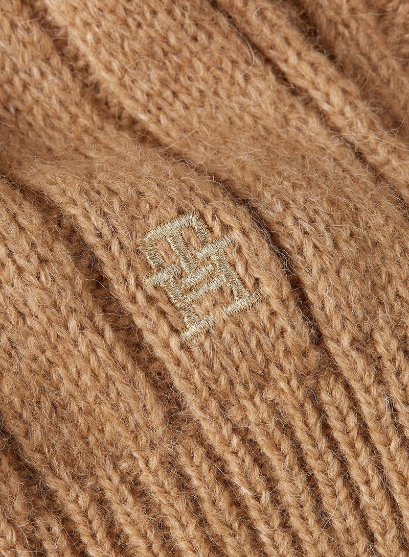 Timeless Logo Detailed Scarf