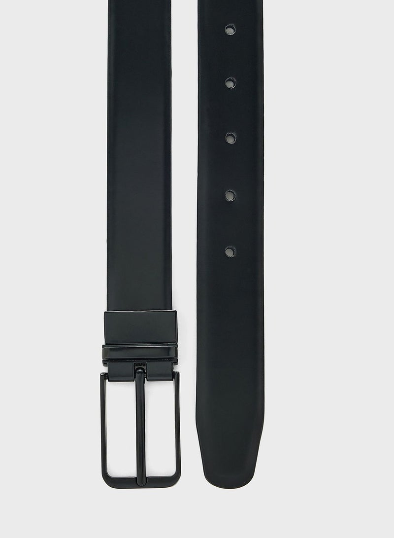 Leather Reversible Belt