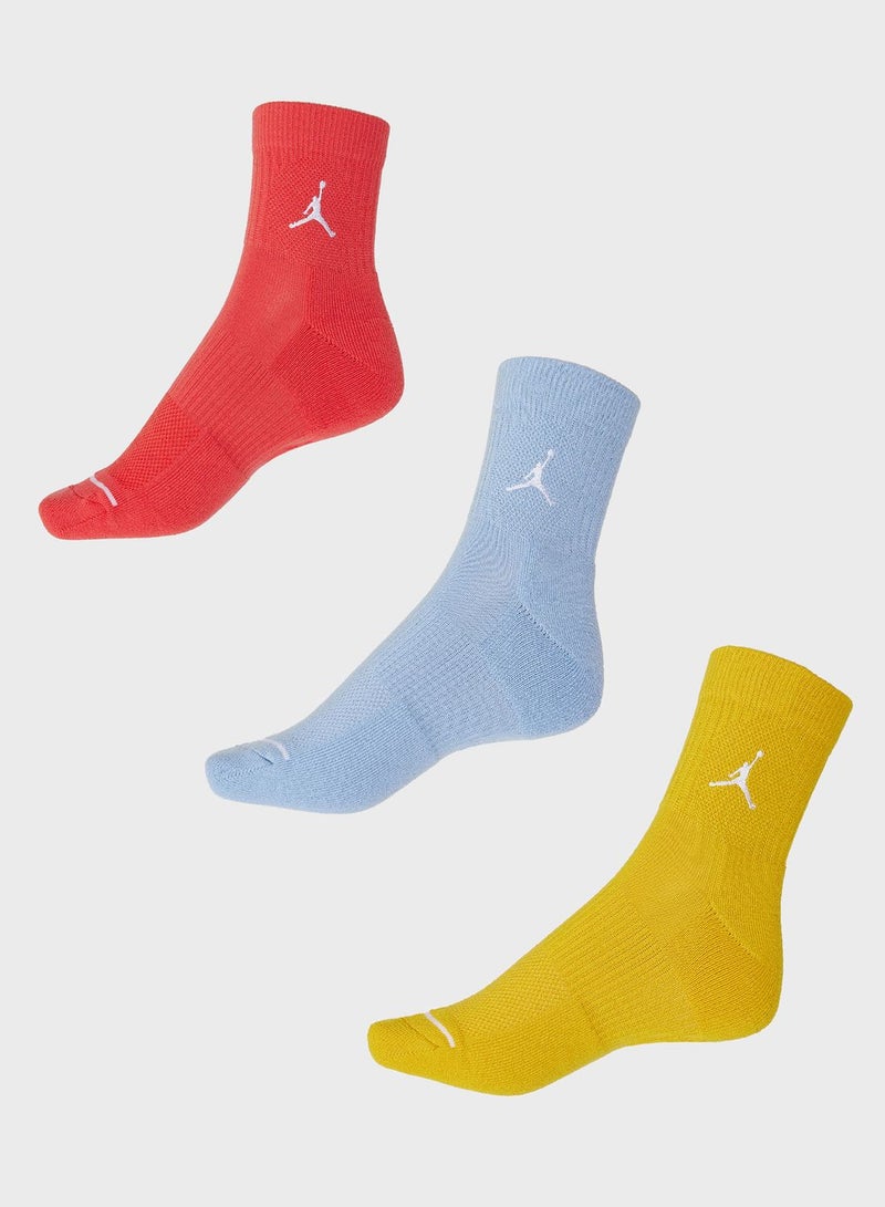 3 Pack Jordan Everyday Cushioned Socks