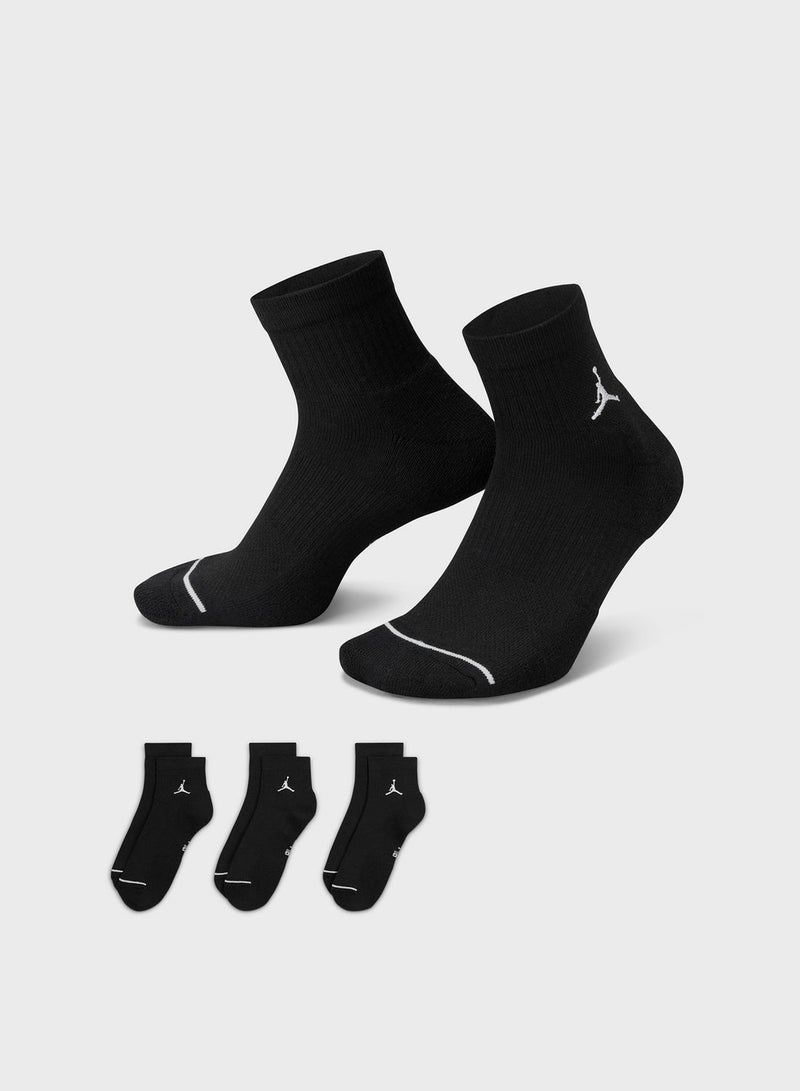 3 Pack Jordan Everyday Cushioned Socks