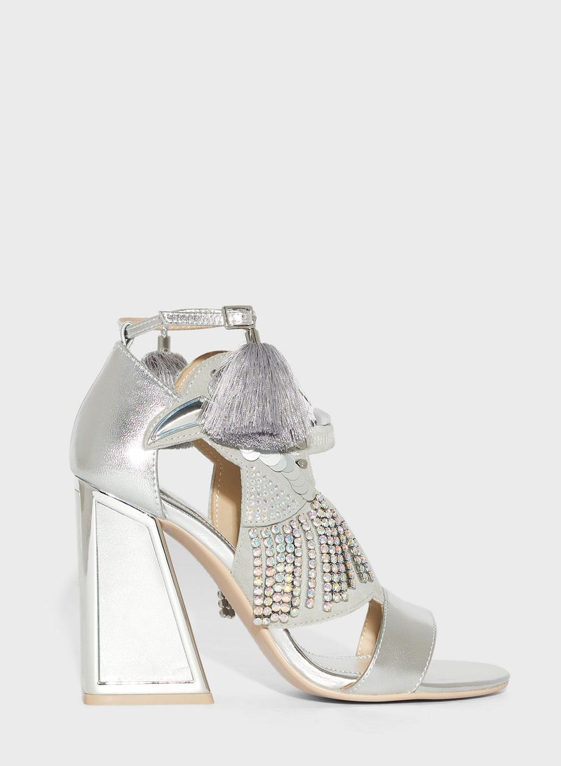 Aya Kicker High Heeled Sandals