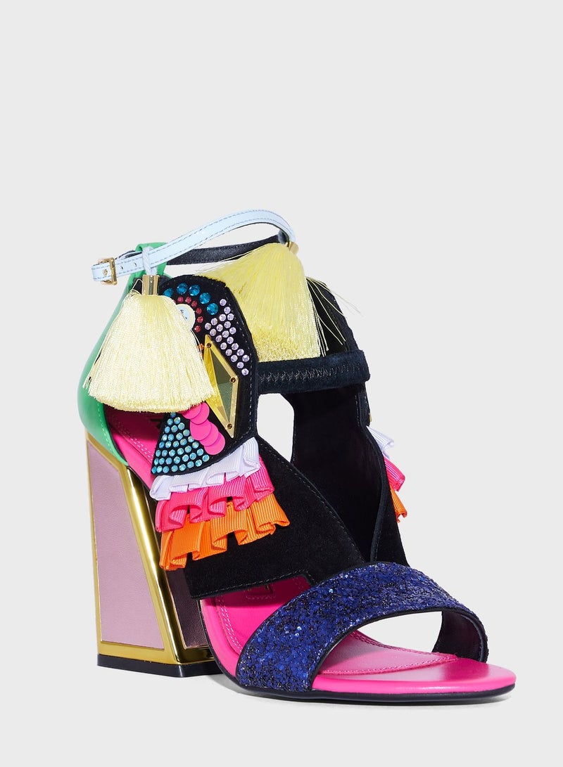 Aya Kicker High Heeled Sandals