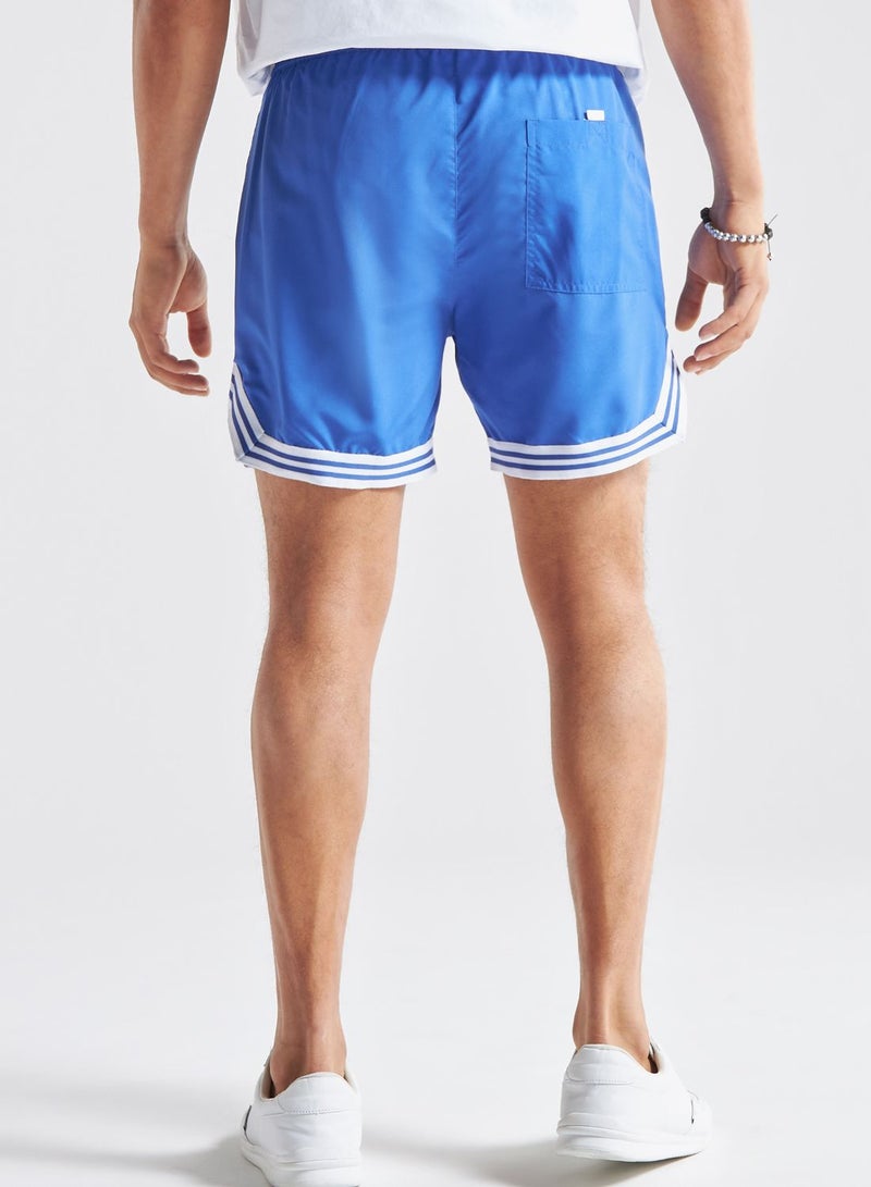 Drawstring Tape Detail Shorts