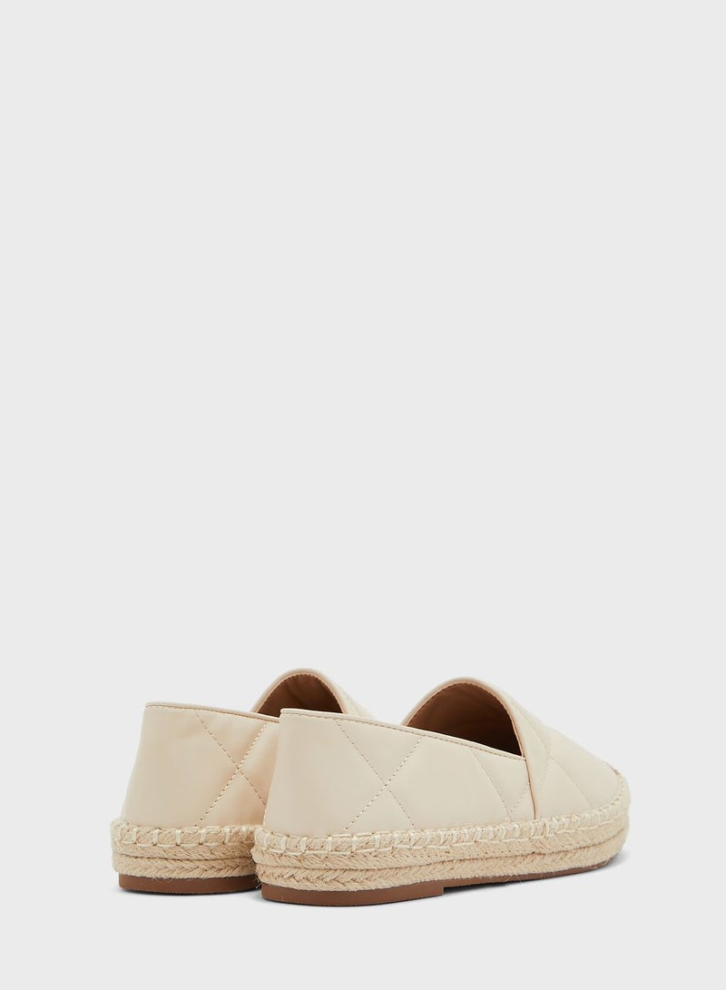 Quilted Espadrilles