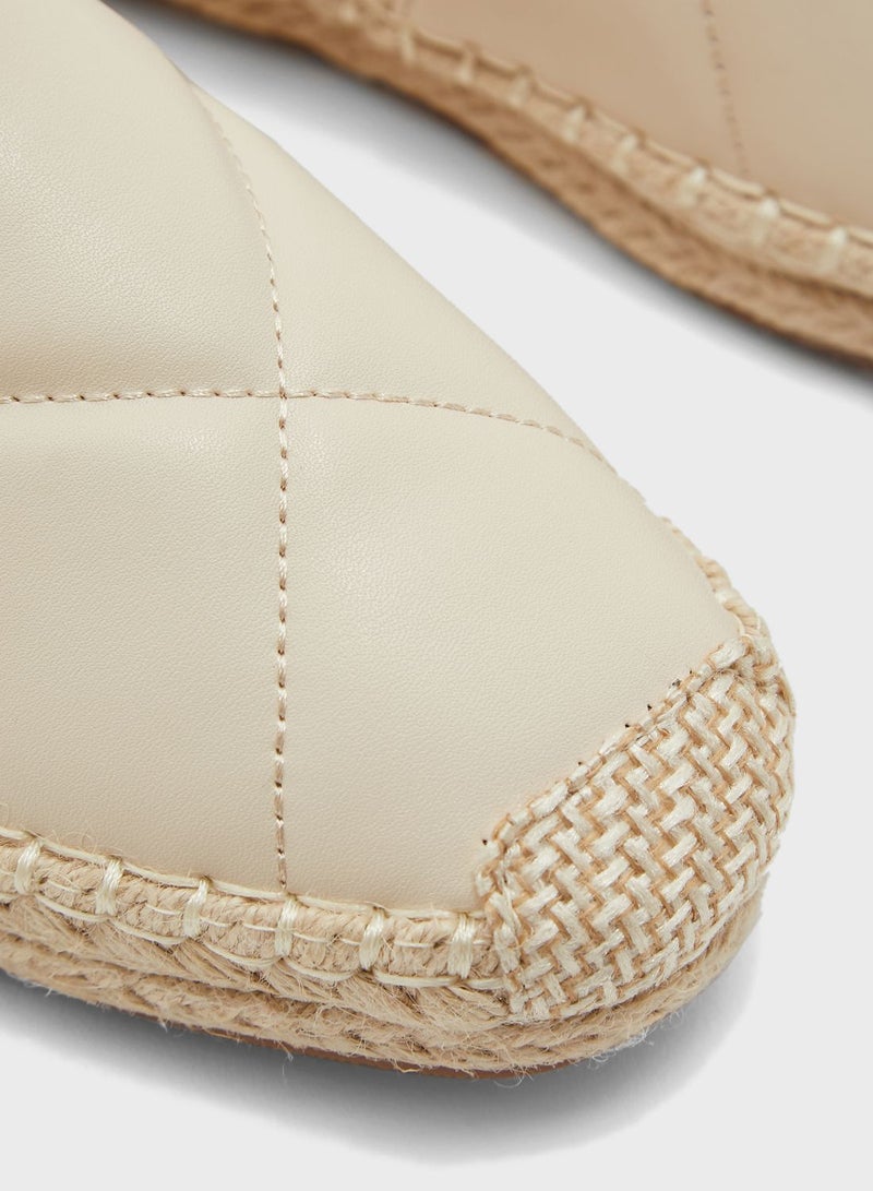 Quilted Espadrilles