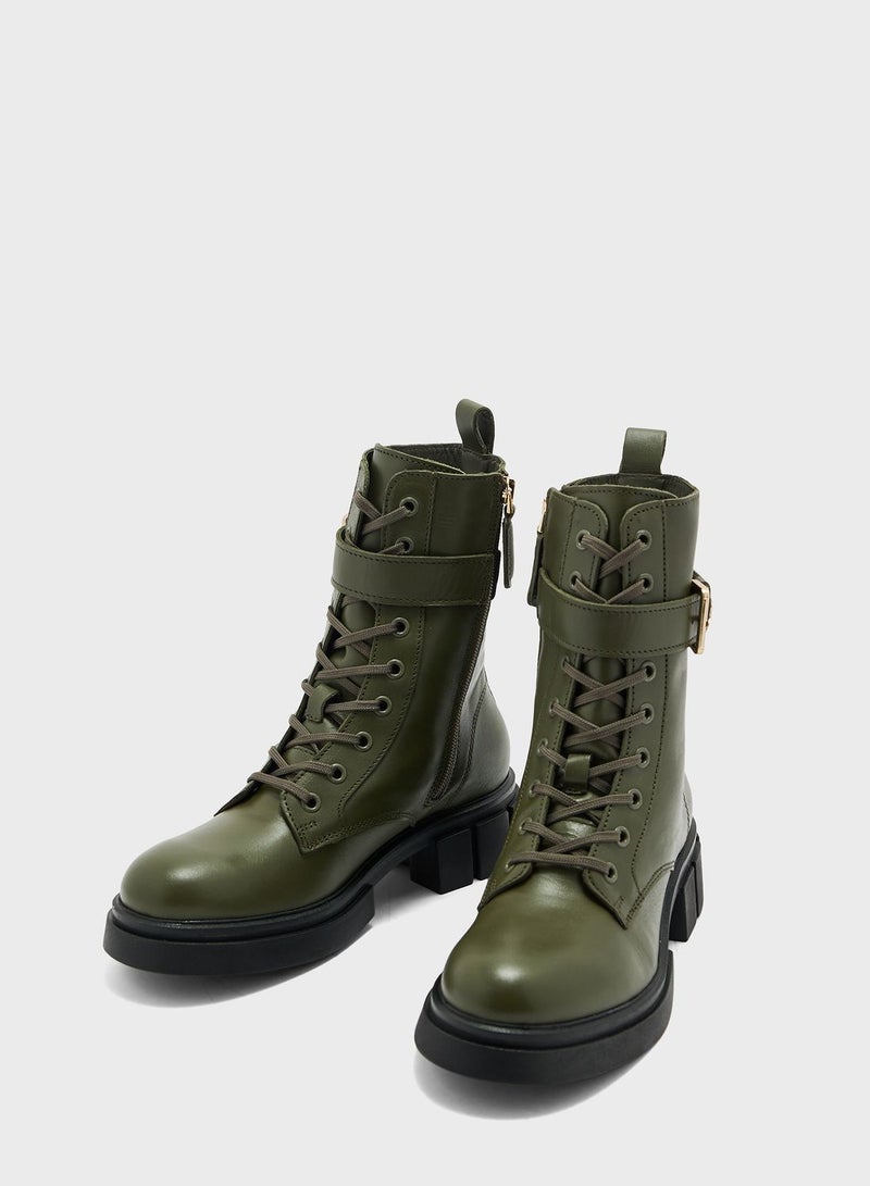 Feminine Biker Boot