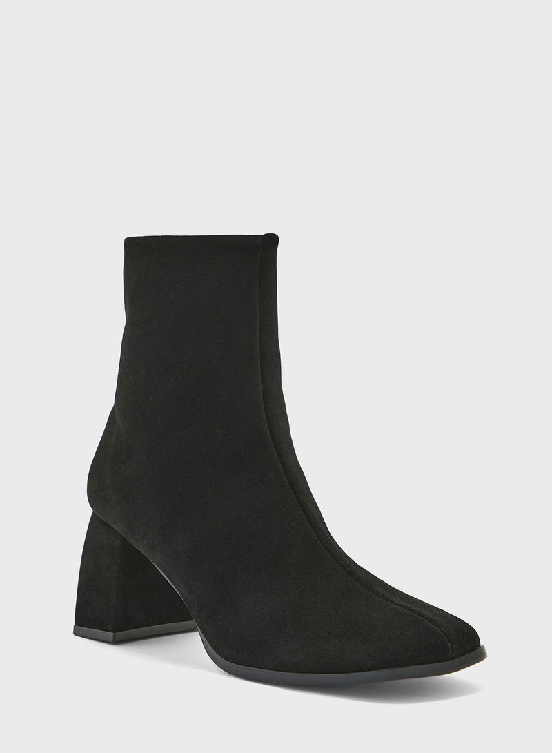 Nina Flared Ankle Boots