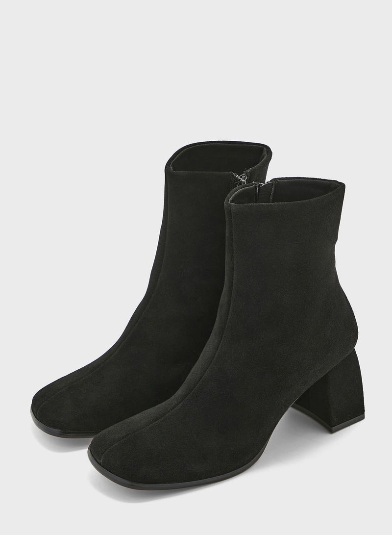 Nina Flared Ankle Boots