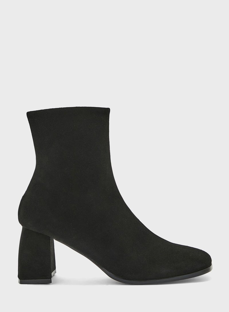 Nina Flared Ankle Boots