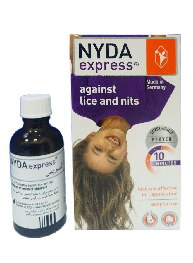 NYDA EXPRESS AGAINST LICE AND NITS 50 ML
