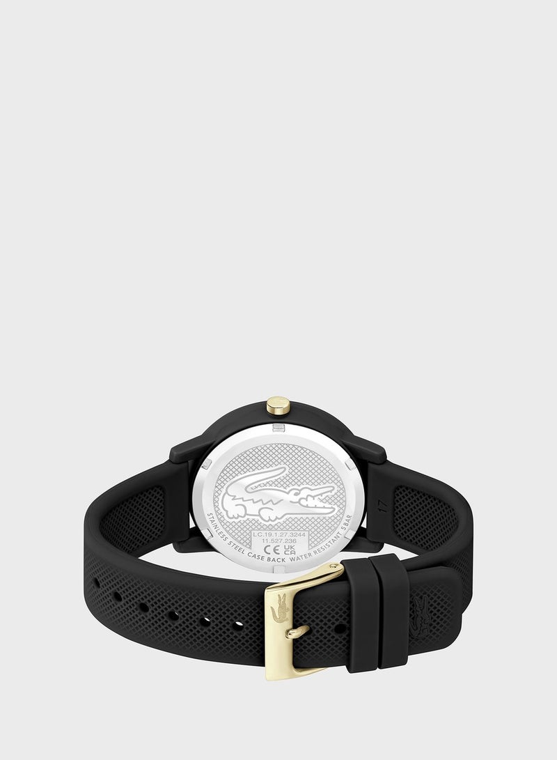 Analogue Watch with Silicone Bracelet