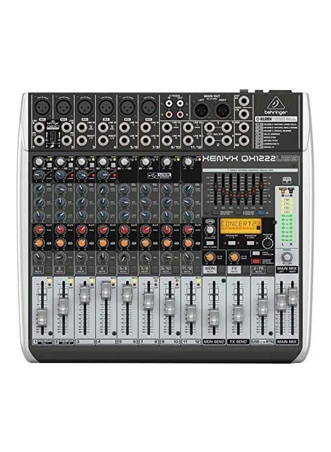 Xenyx 16-Input 2/2 Bus Mixer With Mic Preamp 59253 Silver